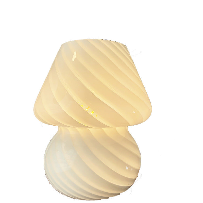 Glass Translucent Bedside Lamp