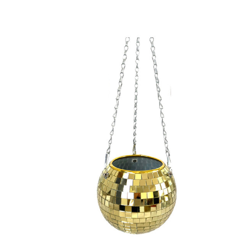 Disco Ball Flower Hanging Vase