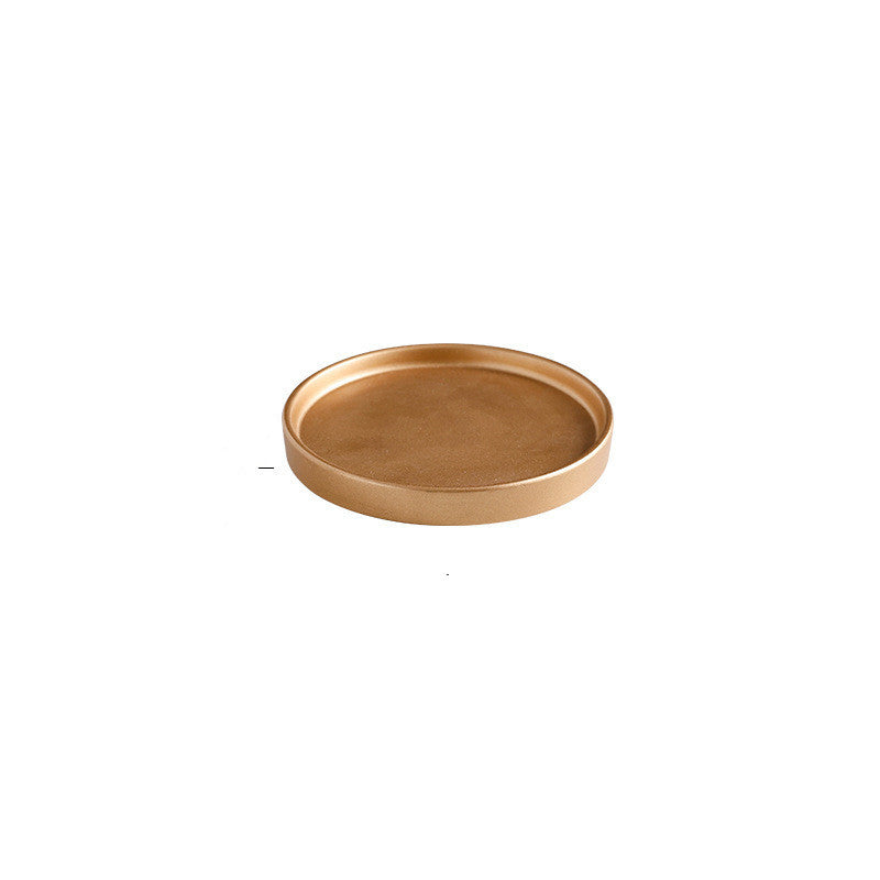 European Style Ceramic Flower Pot Tray